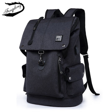 Stylish Travel Laptop Backpack – Fashionable, Waterproof, Multi-Compartment Bag for Work & Travel