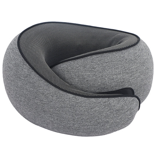 Comfort On Bord Adjustable Memory Foam Travel Pillow Set | Neck Support with Eye Mask for Plane, Car & Office