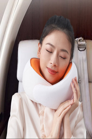 Comfort On Bord Memory Foam U-Shaped Travel Pillow | Slow Rebound Cushion with Optional Sleep Kit