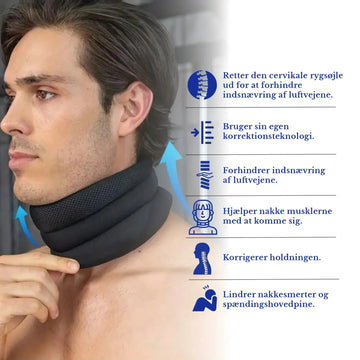 Comfort On Bord™ Neck Pillow – Cervical Traction for Pain Relief, Better Sleep & Snoring Aid