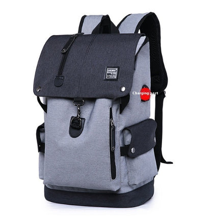 Stylish Travel Laptop Backpack – Fashionable, Waterproof, Multi-Compartment Bag for Work & Travel