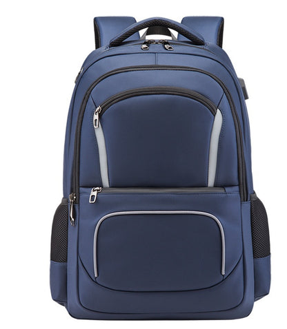 Waterproof Backpack Men Large Capacity Laptop Bags USB Business Back Pack Travel Backpack Anti-theft Oxford Bookbag School bag Products on AliExpress