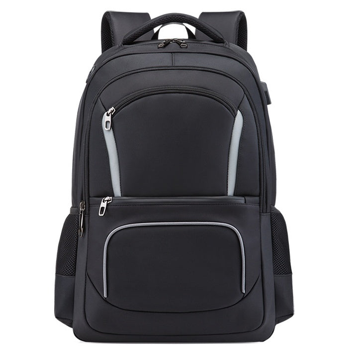 Waterproof Backpack Men Large Capacity Laptop Bags USB Business Back Pack Travel Backpack Anti-theft Oxford Bookbag School bag Products on AliExpress