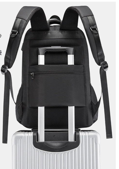 Waterproof Backpack Men Large Capacity Laptop Bags USB Business Back Pack Travel Backpack Anti-theft Oxford Bookbag School bag Products on AliExpress
