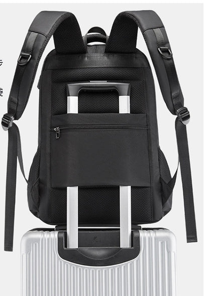 Waterproof Backpack Men Large Capacity Laptop Bags USB Business Back Pack Travel Backpack Anti-theft Oxford Bookbag School bag Products on AliExpress