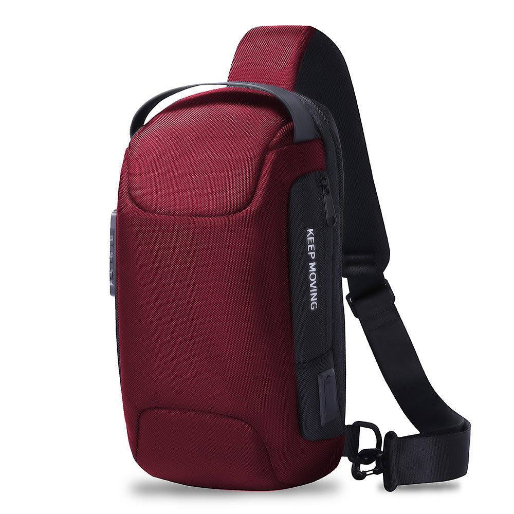 All-Season Men's Crossbody Car-Themed Chest Bag – Doyin Hot Style Single Shoulder Sling Pack