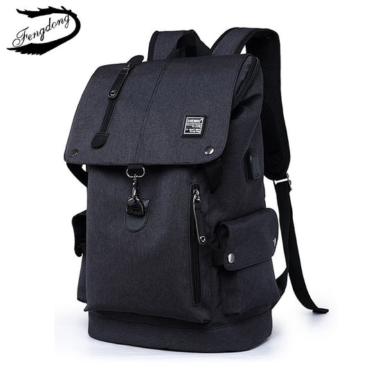 Stylish Travel Laptop Backpack – Fashionable, Waterproof, Multi-Compartment Bag for Work & Travel