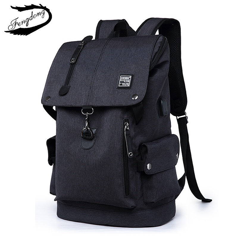 Stylish Travel Laptop Backpack – Fashionable, Waterproof, Multi-Compartment Bag for Work & Travel