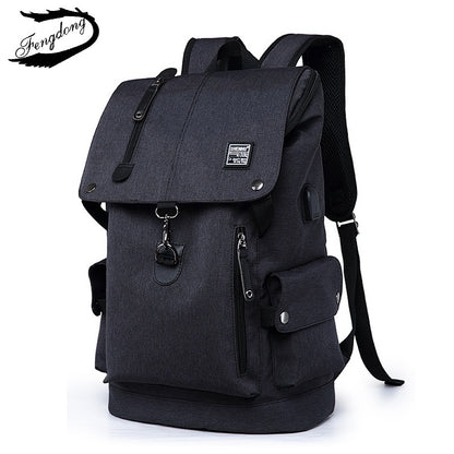 Stylish Travel Laptop Backpack – Fashionable, Waterproof, Multi-Compartment Bag for Work & Travel