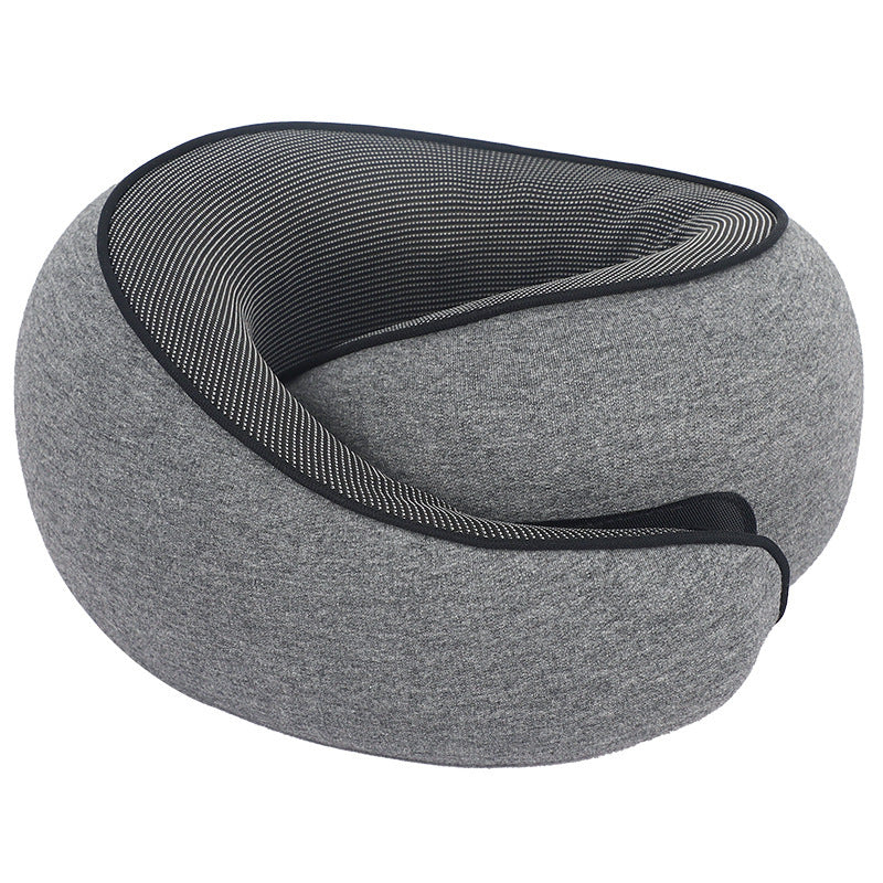 Comfort On Bord Adjustable Memory Foam Travel Pillow Set | Neck Support with Eye Mask for Plane, Car & Office