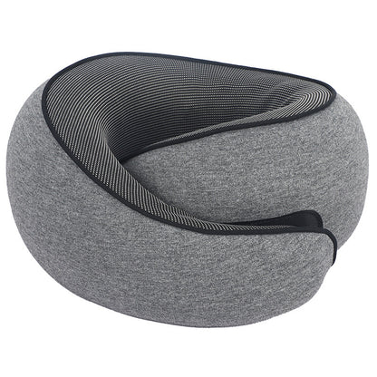 Comfort On Bord Adjustable Memory Foam Travel Pillow Set | Neck Support with Eye Mask for Plane, Car & Office