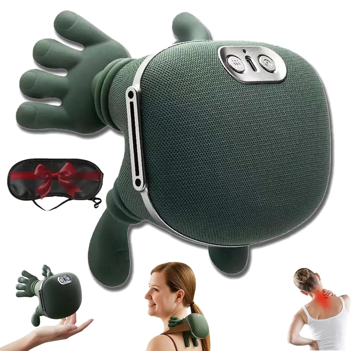 Neck Massager – Rechargeable Electric Shoulder & Back Pain Relief, Proven solution