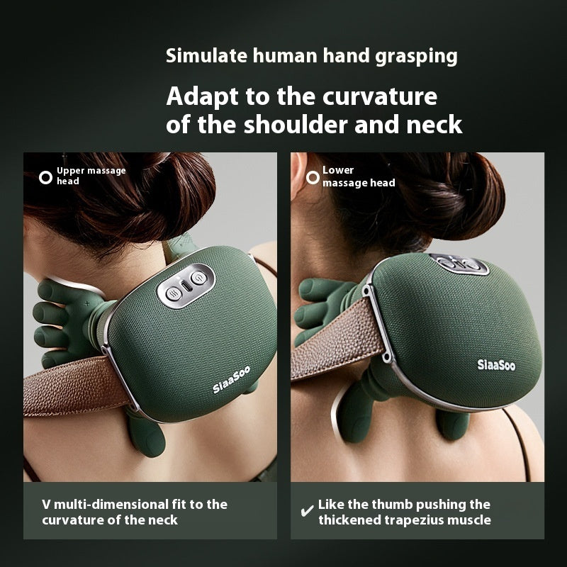 Neck Massager – Rechargeable Electric Shoulder & Back Pain Relief, Proven solution