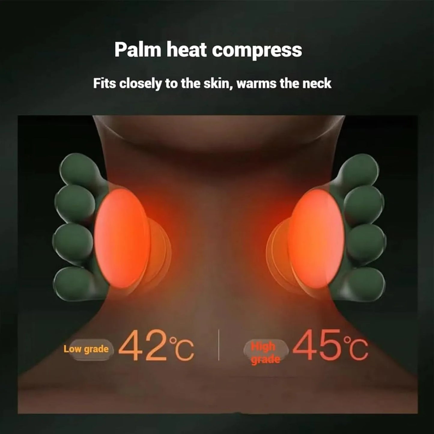 Neck Massager – Rechargeable Electric Shoulder & Back Pain Relief, Proven solution